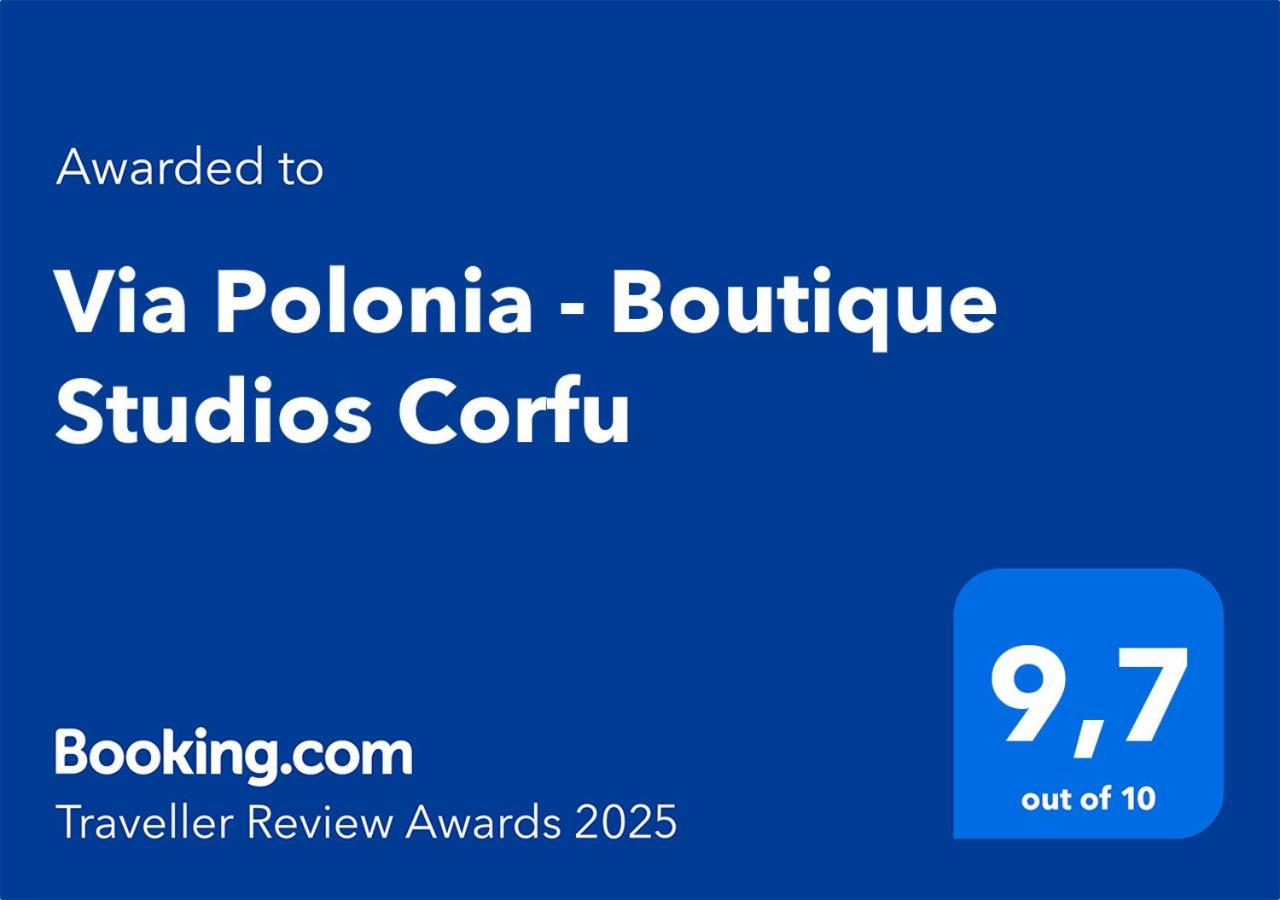 Via Polonia - Boutique Studios Corfu Agios Georgios (Corfu) Exterior foto
